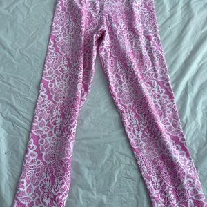 Pink leggings